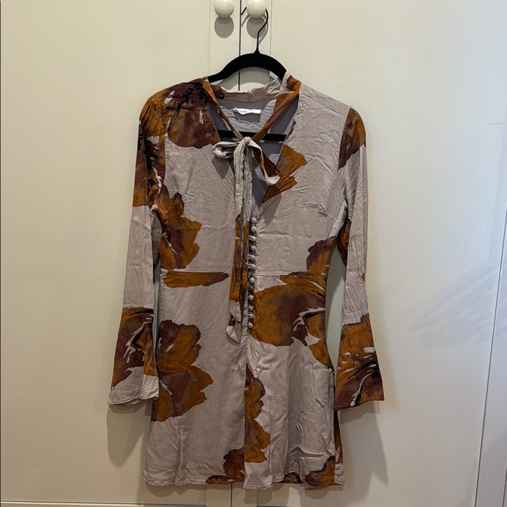 Honey Belle floral mini dress